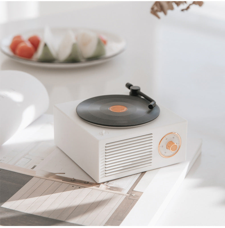 Wireless mini portable retro phonograph bluetooth speaker Wireless mini portable retro phonograph bluetooth speaker